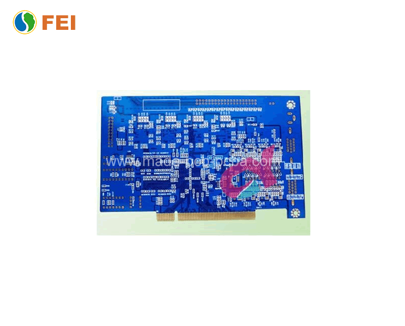 Blue Gold Finger PCB