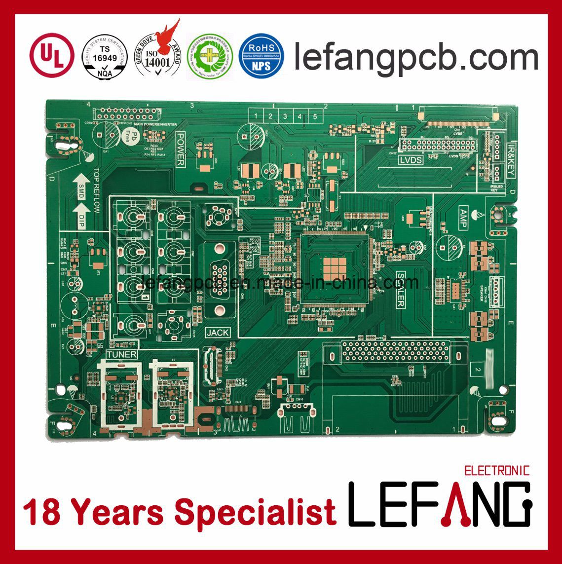 High Quality Medical Device PCB Assemble