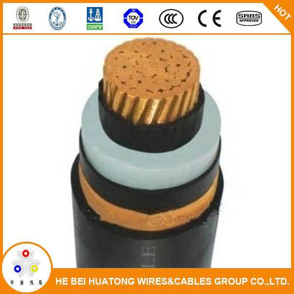 Medium Voltage Ground Cable with Armored Yjv32 33kv