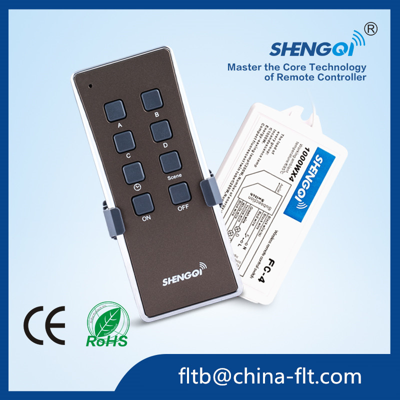 Gray Colour 4 Way Switch with Ce
