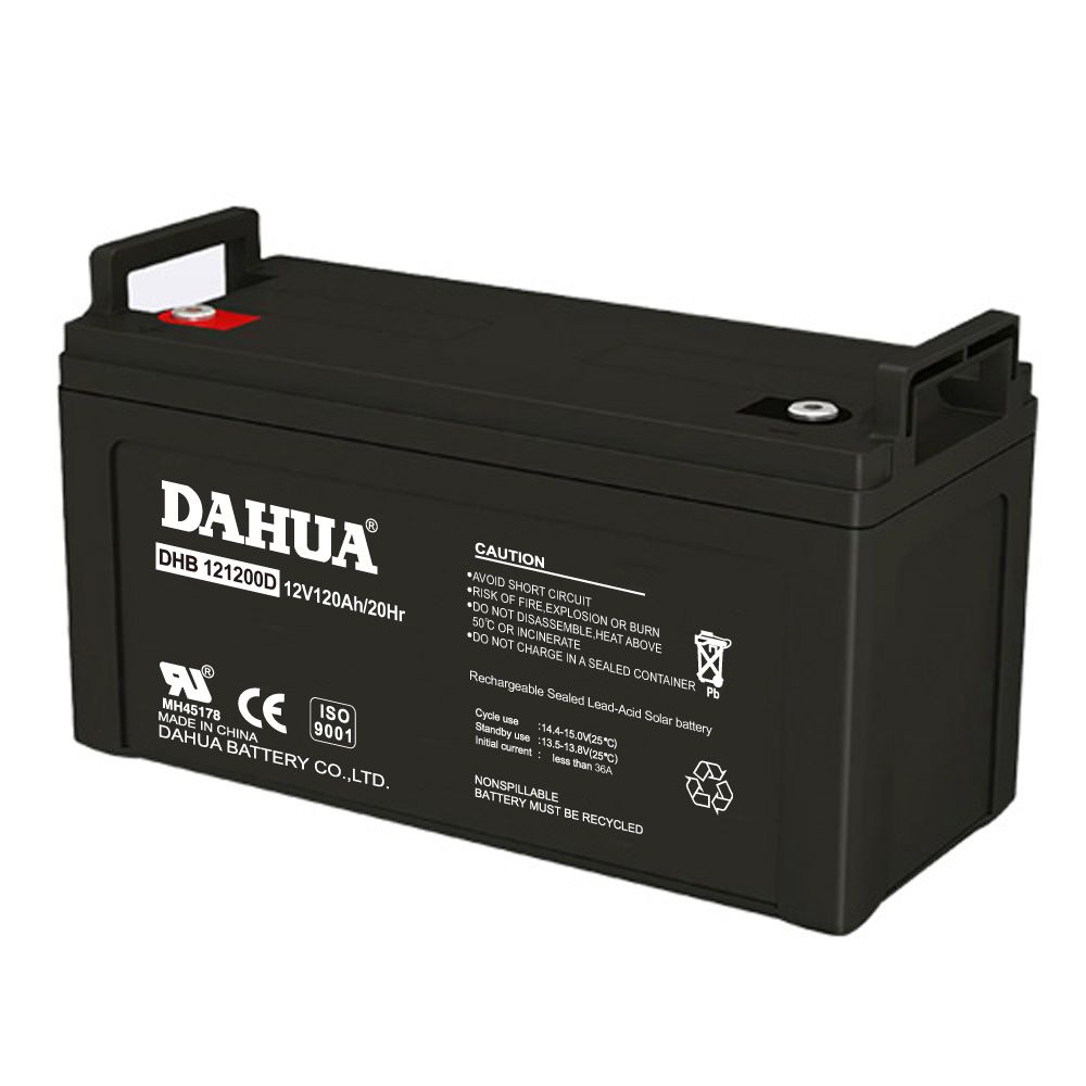 Dahua 12V 120ah Deep Cycle Solar Battery for Solar Systems
