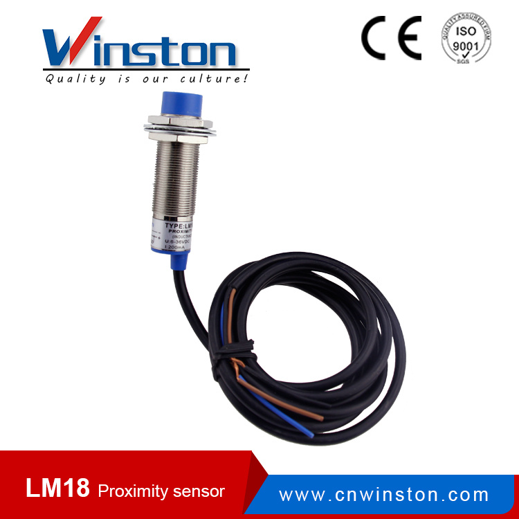 NPN/PNP No Nc 2 Wire Flush Type Proximity Sensor (LM18)