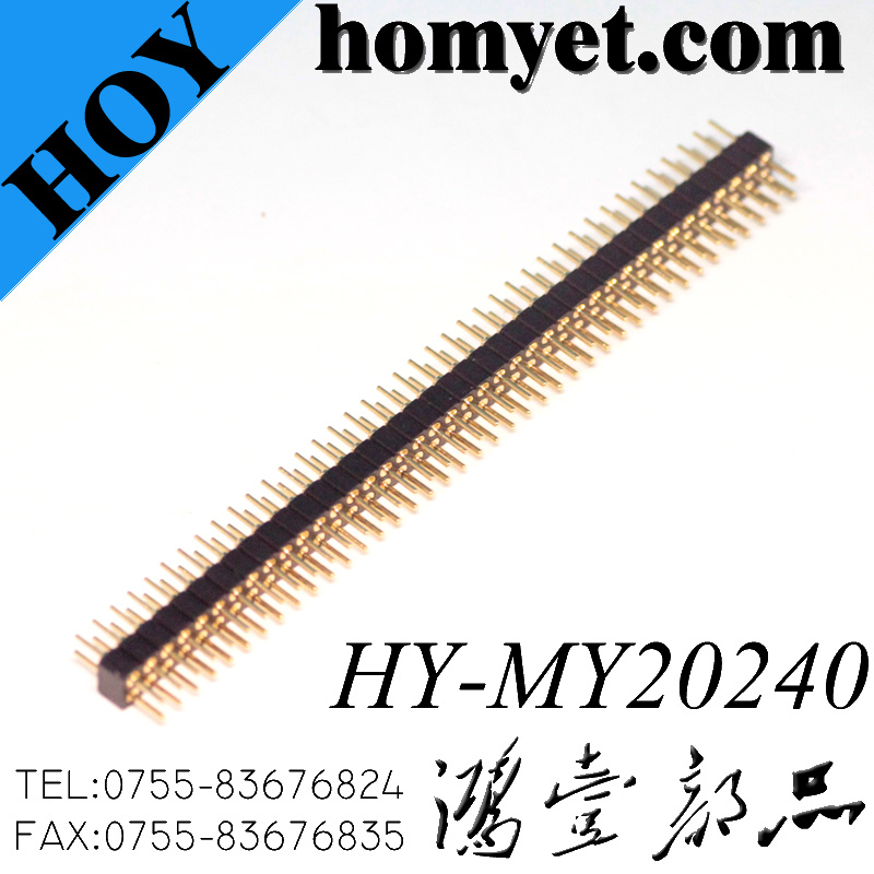1.00mm 1.27mm 2.0mm Single Row/ Double Row SMT R/a V/T Type Pin Header