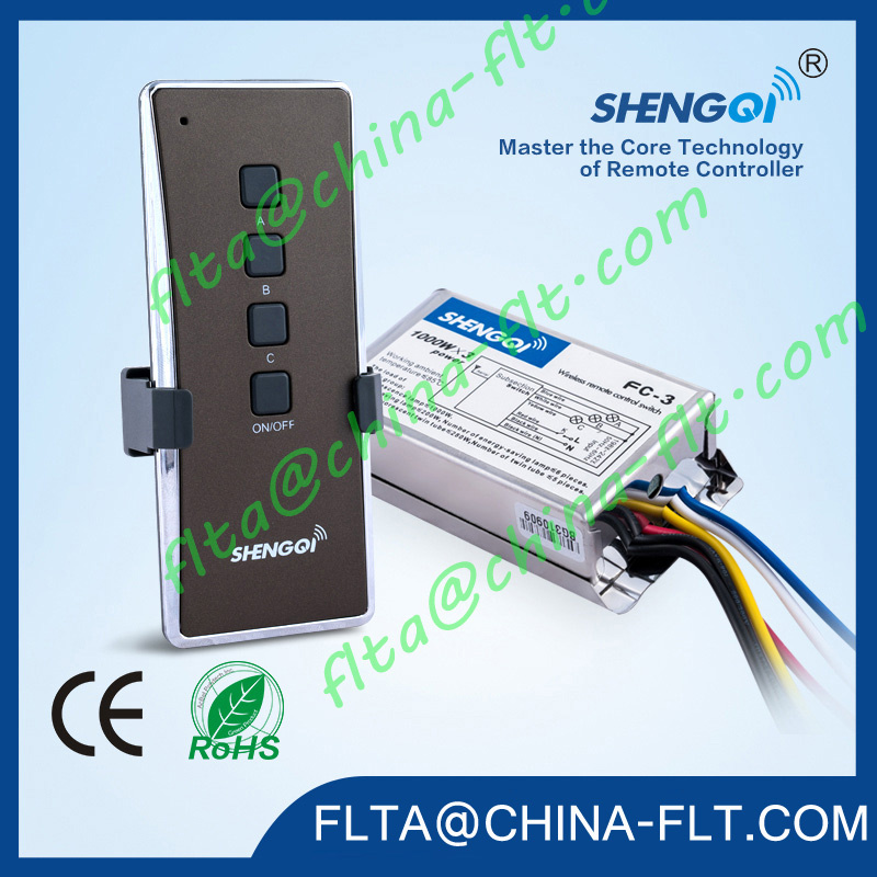Wireless RF Remote Control Light Switch FC-3