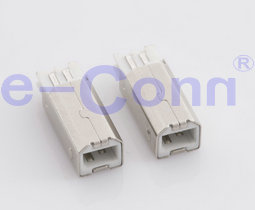 USB Printer Connector 2.0 White /Black 4pin