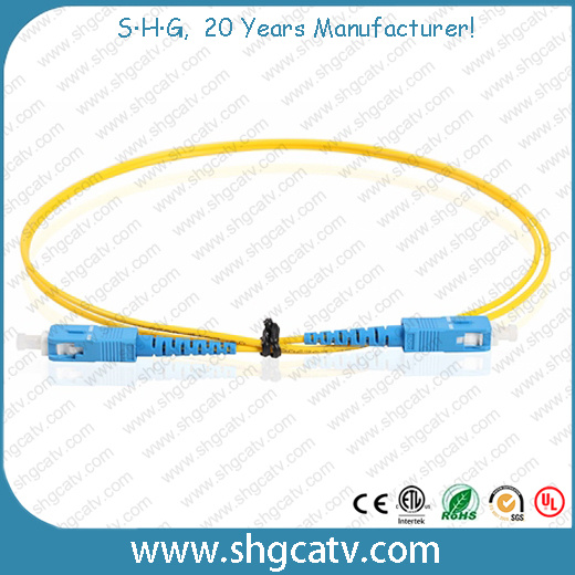 High Quality Sc/Upc Fiber Optical Patch Cord (SC/UPC-SC/UPC)
