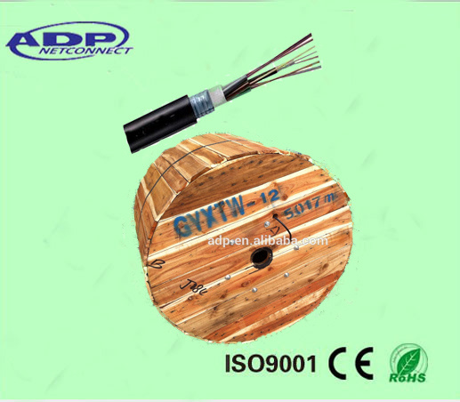 Central Loose Tube GYXTW Fiber Optical Cable