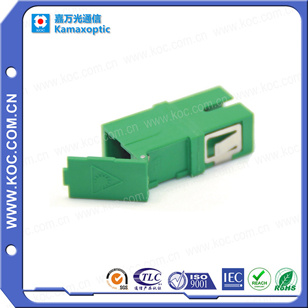 Sc/APC Fiber Optic Adapter with Shutter