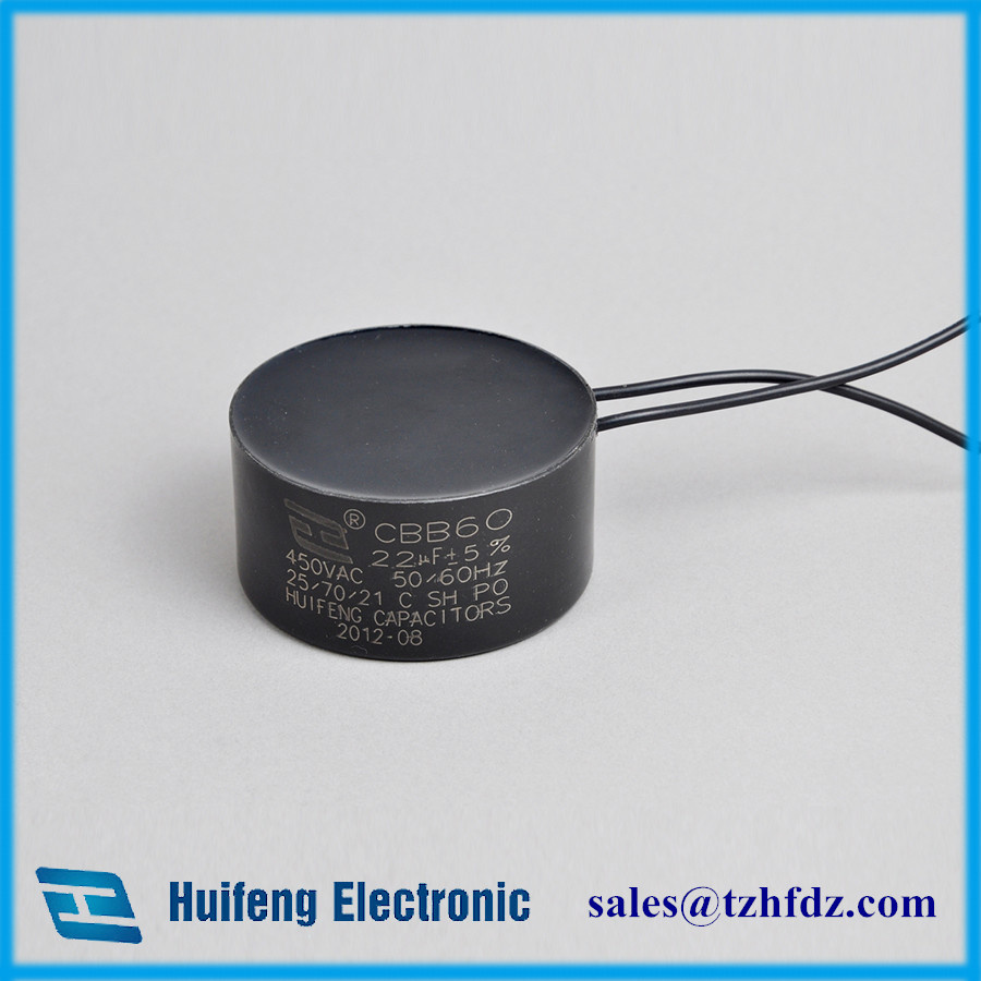 Cbb60 AC Motor Run Capacitor