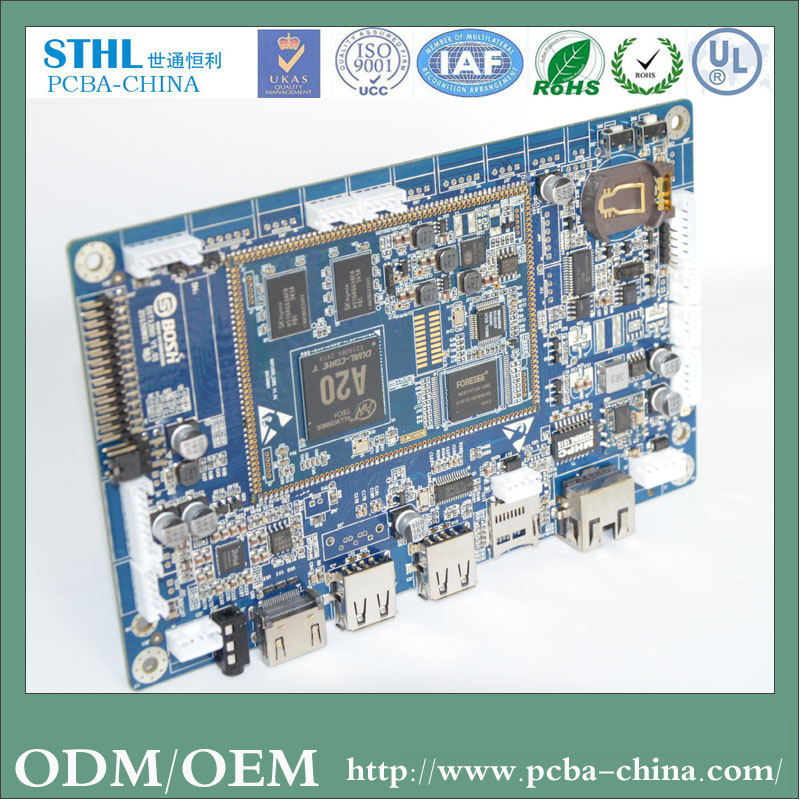 Shenzhen LED Electronic STB Tub PCB Board Assembly Service Plant
