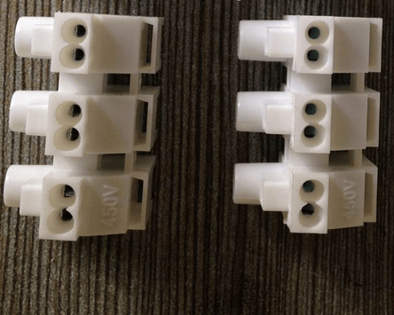 Ballast Terminal Blocks (push-in type) with Three Poles