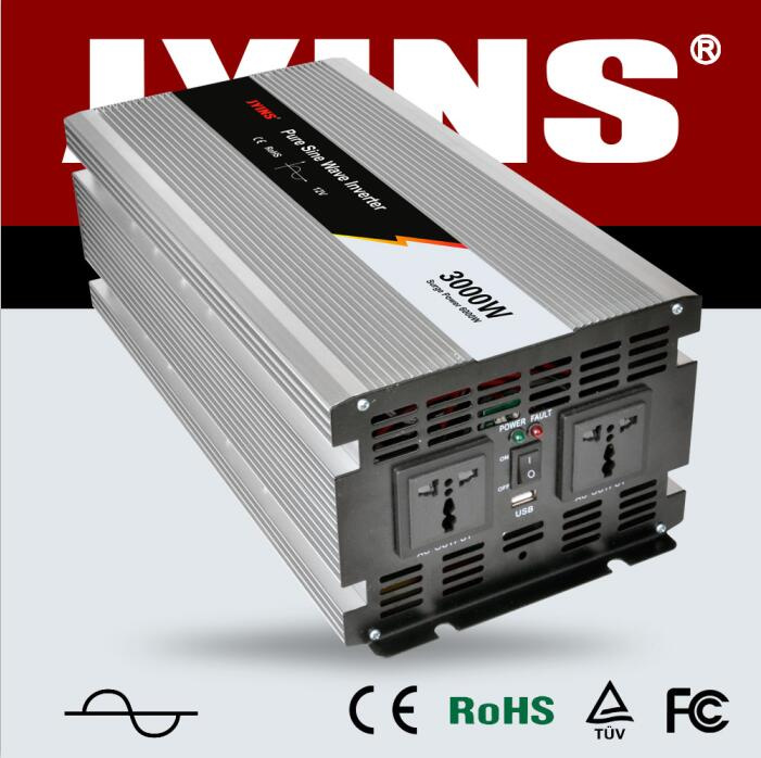 3000W 12V/24V/48VDC to AC110V/220V off Grid Power Inverter