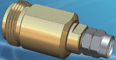 N Female to 2.4mm Male Adaptor