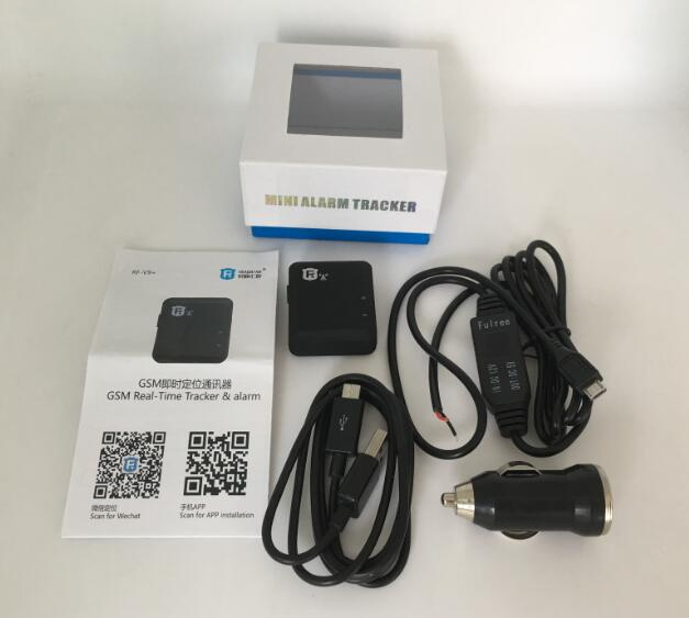 Mini Car GSM GPRS Real Time Tracker RF-V9+ with Vibration Sensor APP Tracking System
