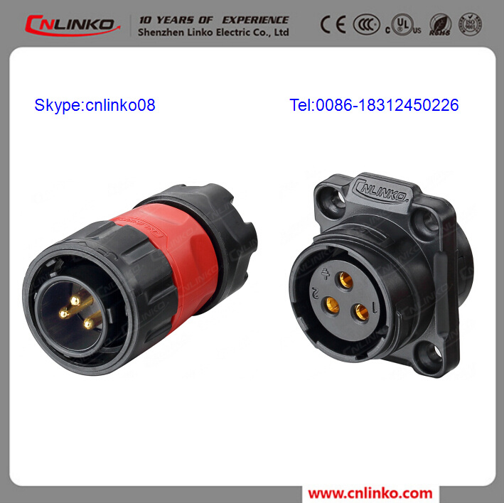IP67 Power Connector for Industrial Devices