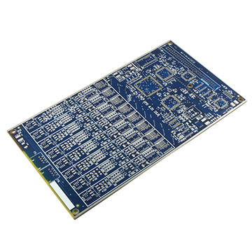 Long Multilayer PCB&Blue Soldermask Board Printing