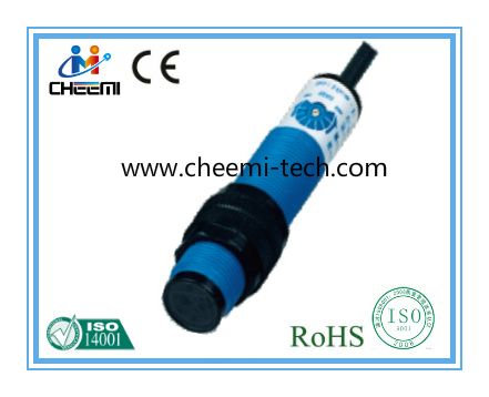 M12 Cylindrical Photoelectric Switch Diffuse Reflection Sensors PNP Nc