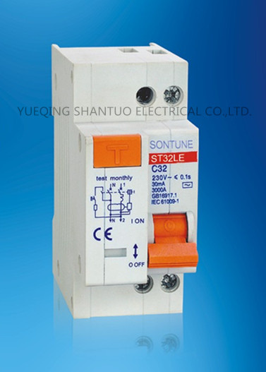 Sontune St32le Series RCCB Residual Current Circuit Breaker