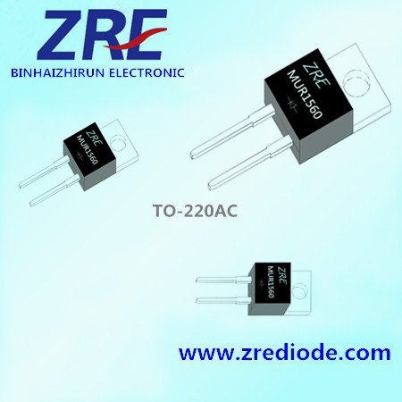 Mur1505 Thru Mur1560 To220AC Super Fast Recovery Diode