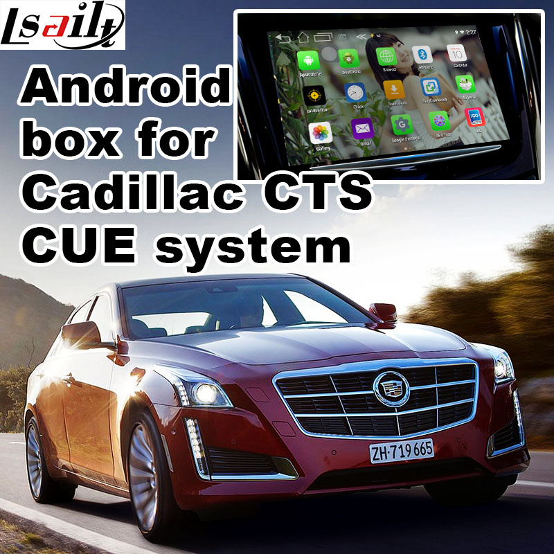 Android GPS Navigation System Video Interface for Cadillac Cts