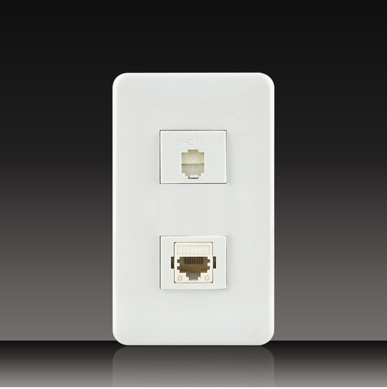 Tel Socket with Data (H120-37)