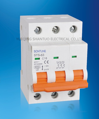 Sontune Sts-63 2p3p4p Miniature Circuit Breaker