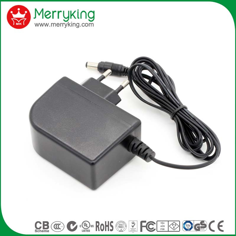 24V1000mA AC/DC EU Plug Power Adapter with Ce Certificate