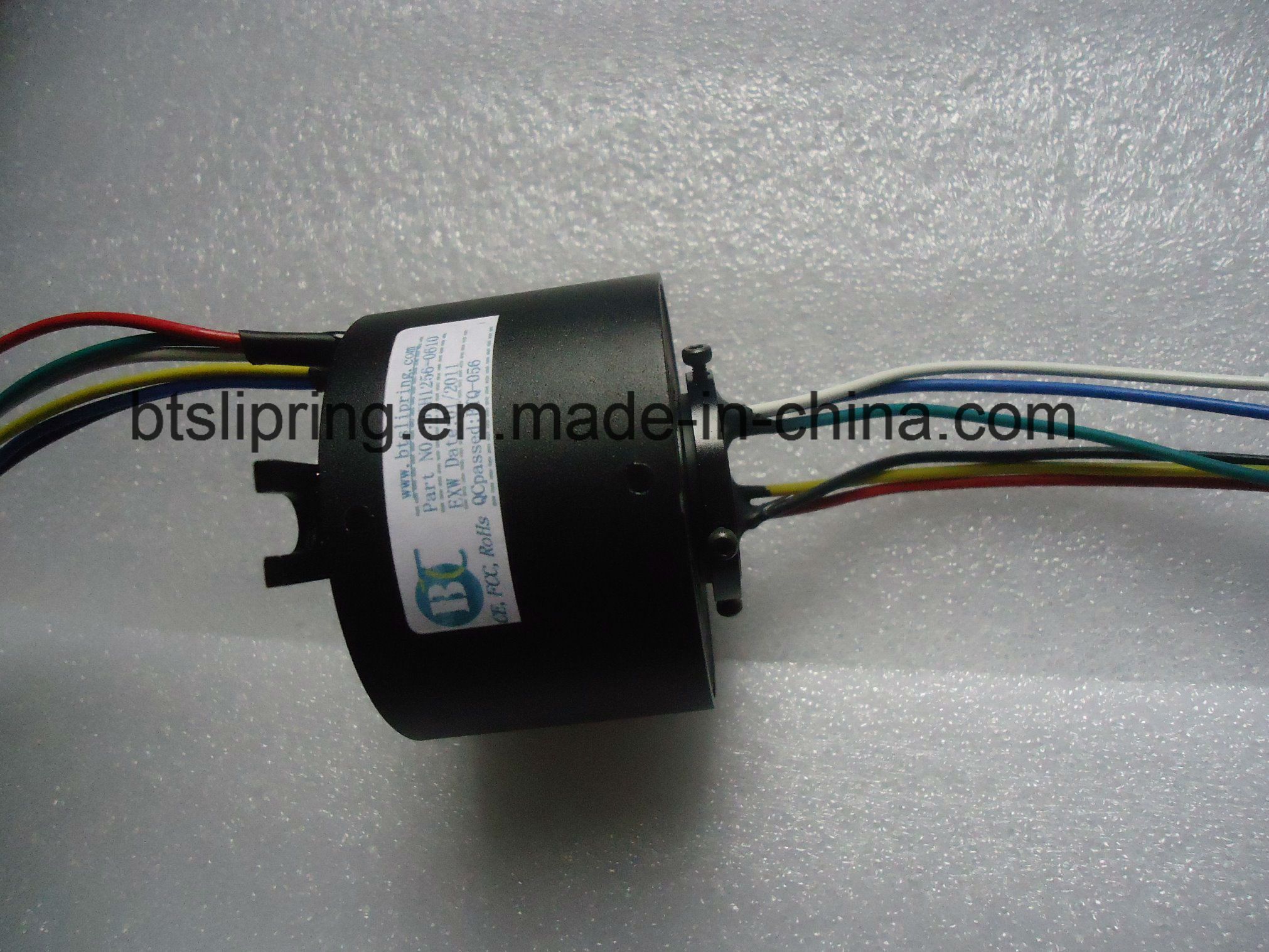 12 Circuits Through Hole Slip Rings Ce, FCC, RoHS, ISO