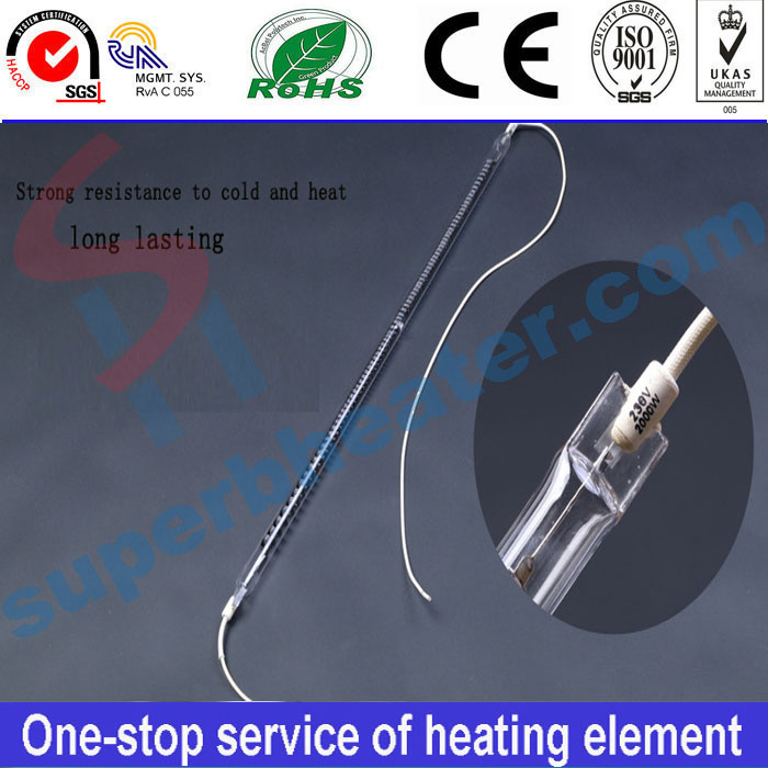 Acid-Resisting and Corrosion-Resisting Carbon Infrared Quartz Heater 220V