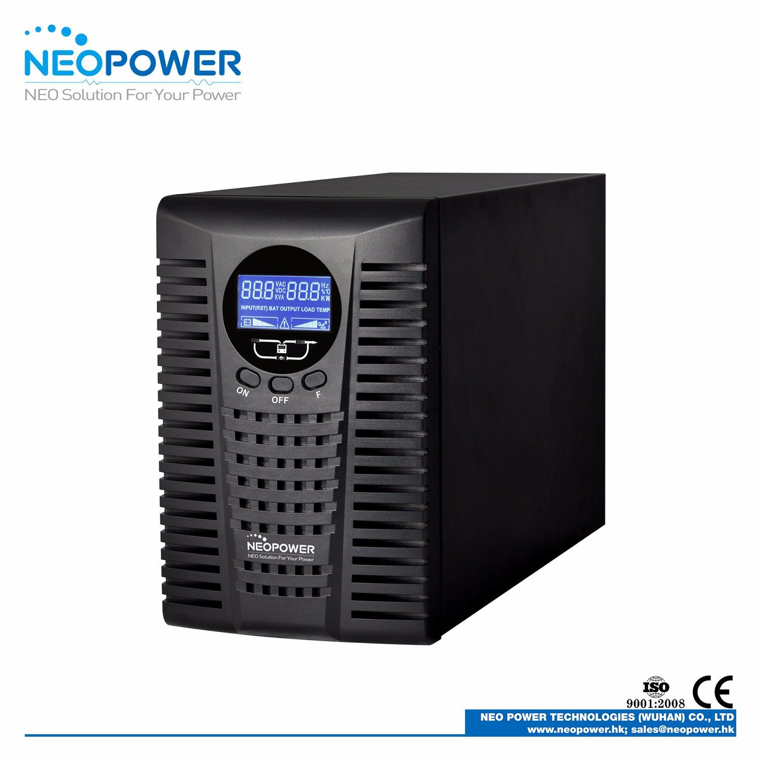 1000va Online UPS with Overload Overvoltage Short Circuit Protections