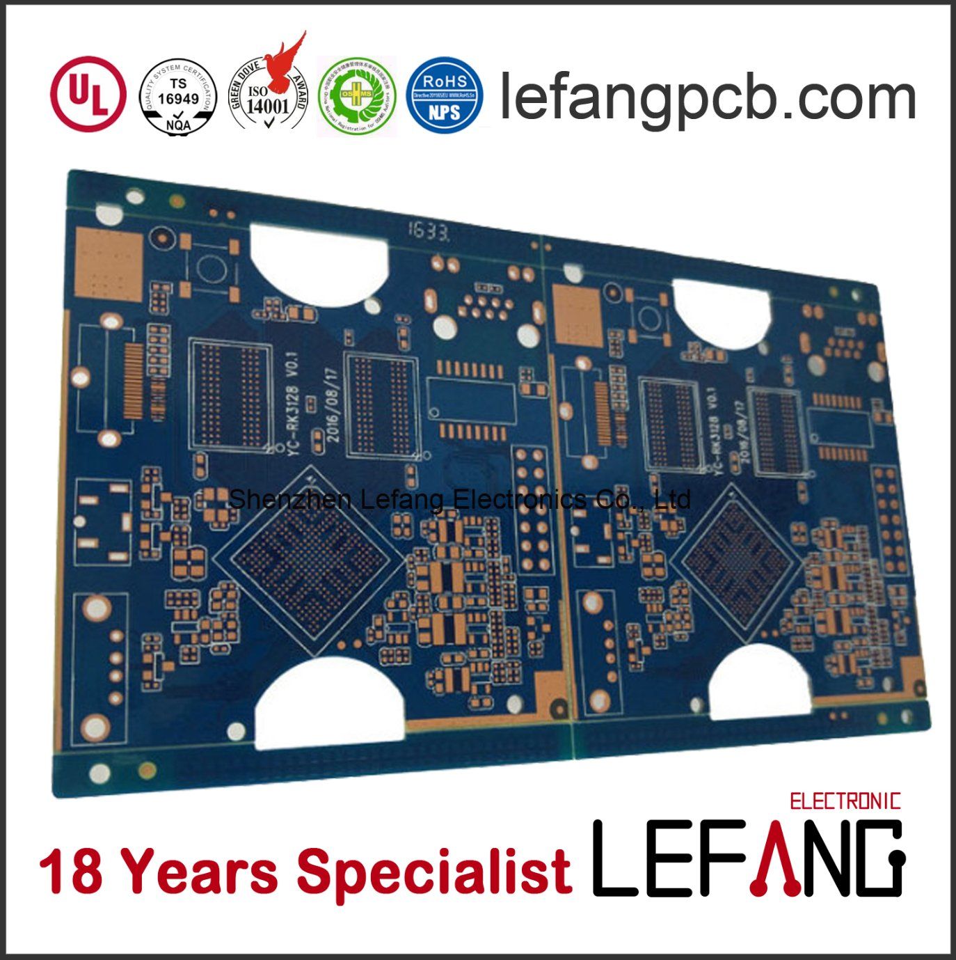 OSP Multilayer Communication PCB Board Factory