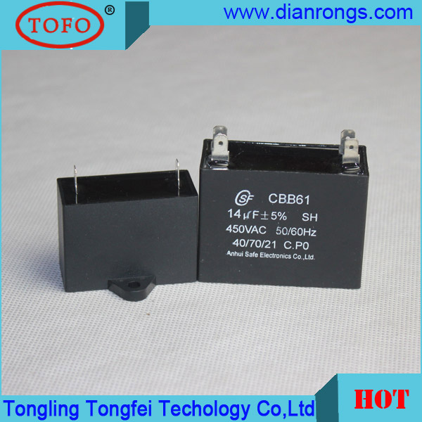 Metallized Film Capacitor Cbb61 Made in China