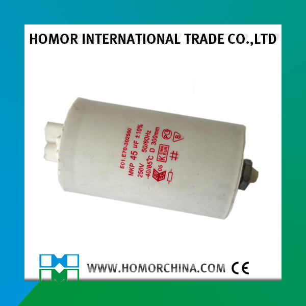 Cbb60 500VAC Capacitor for Refrigerator Motor with Ce Certification