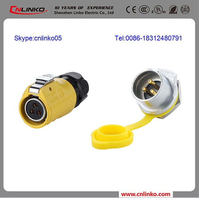 3 Pin M20 Circular Connector