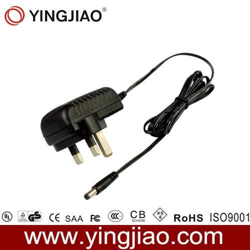 12W 24V DC Switching Power Adapter with UL