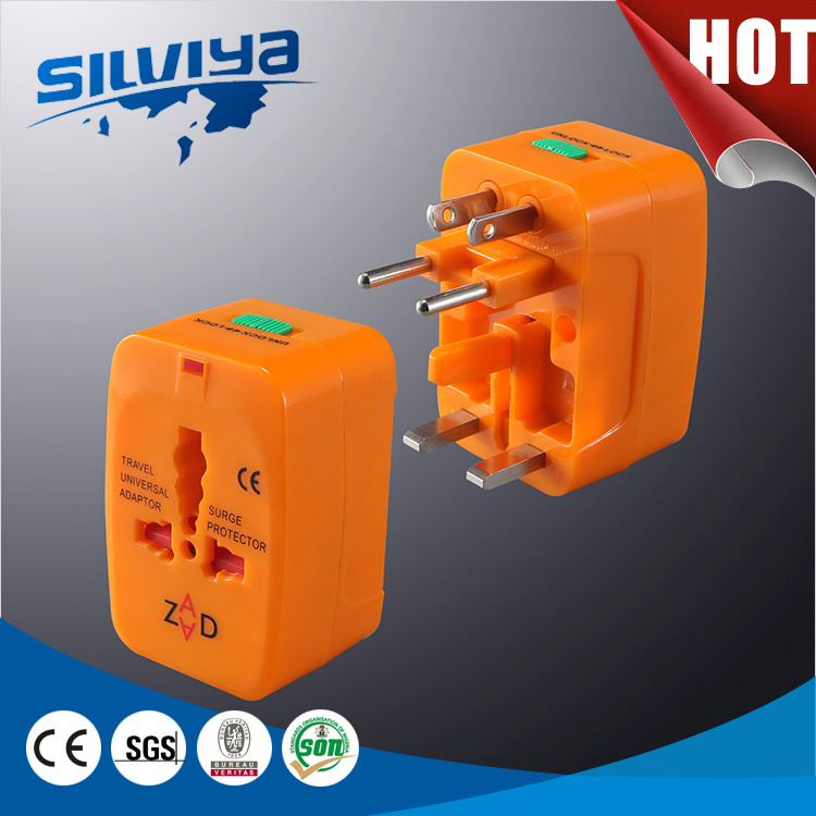 Orange Color Travel Adapter Plug/International Plug/Universal Plug