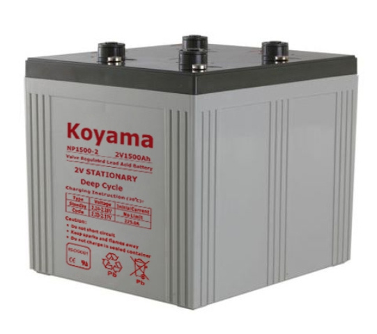 1500ah 2V Stationary Hybrid Gel Battery for Solar Power System