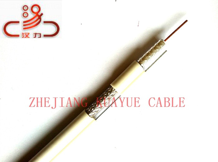Double Wire 75mho Rg59 Coaxial Cable/Computer Cable/Data Cable/Communication Cable/Audio Cable/Connector