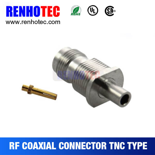 TNC Female Coaxial Crimp Cable Connector
