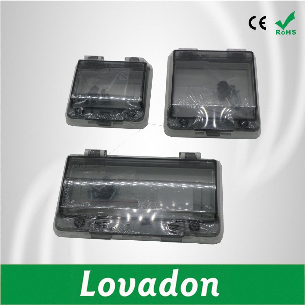 IP67 Transparent Contact Protection Window Hood / Distribution Box Monitor Window
