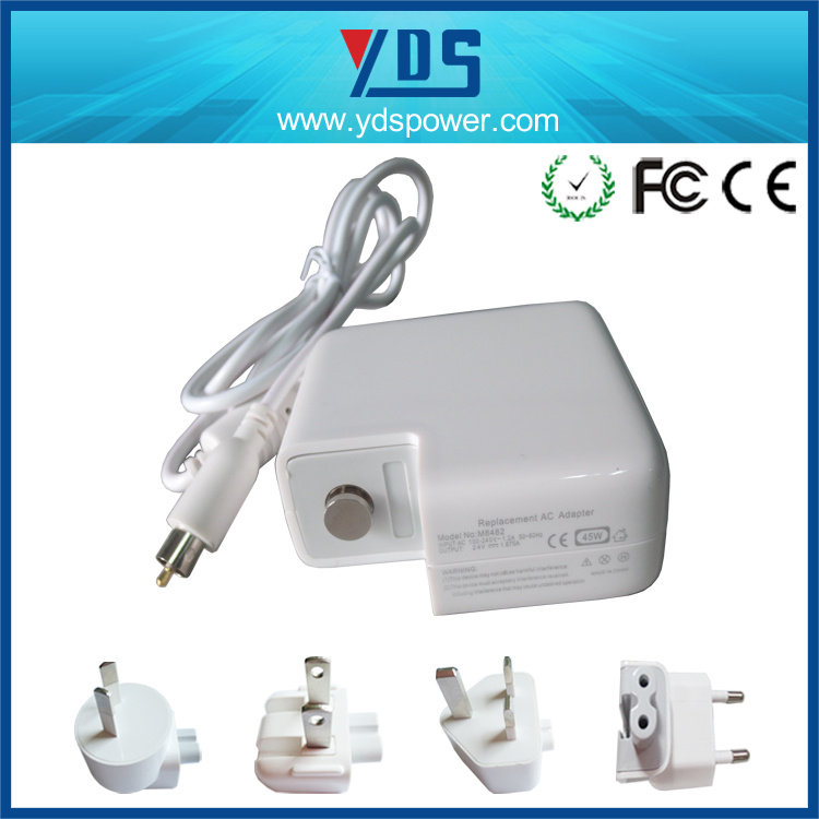 High Quality 24V 1.875A 7.7 2.5 Power Adapter for Apple