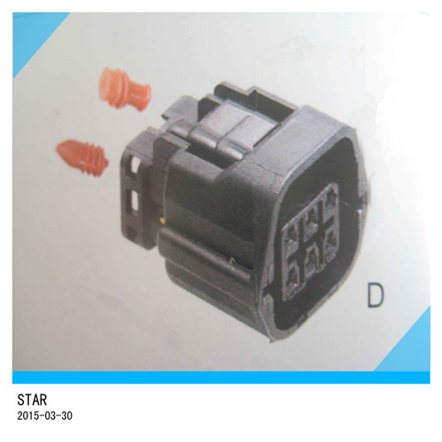 Automotive Plastic Housing 6 Pin Female Connector