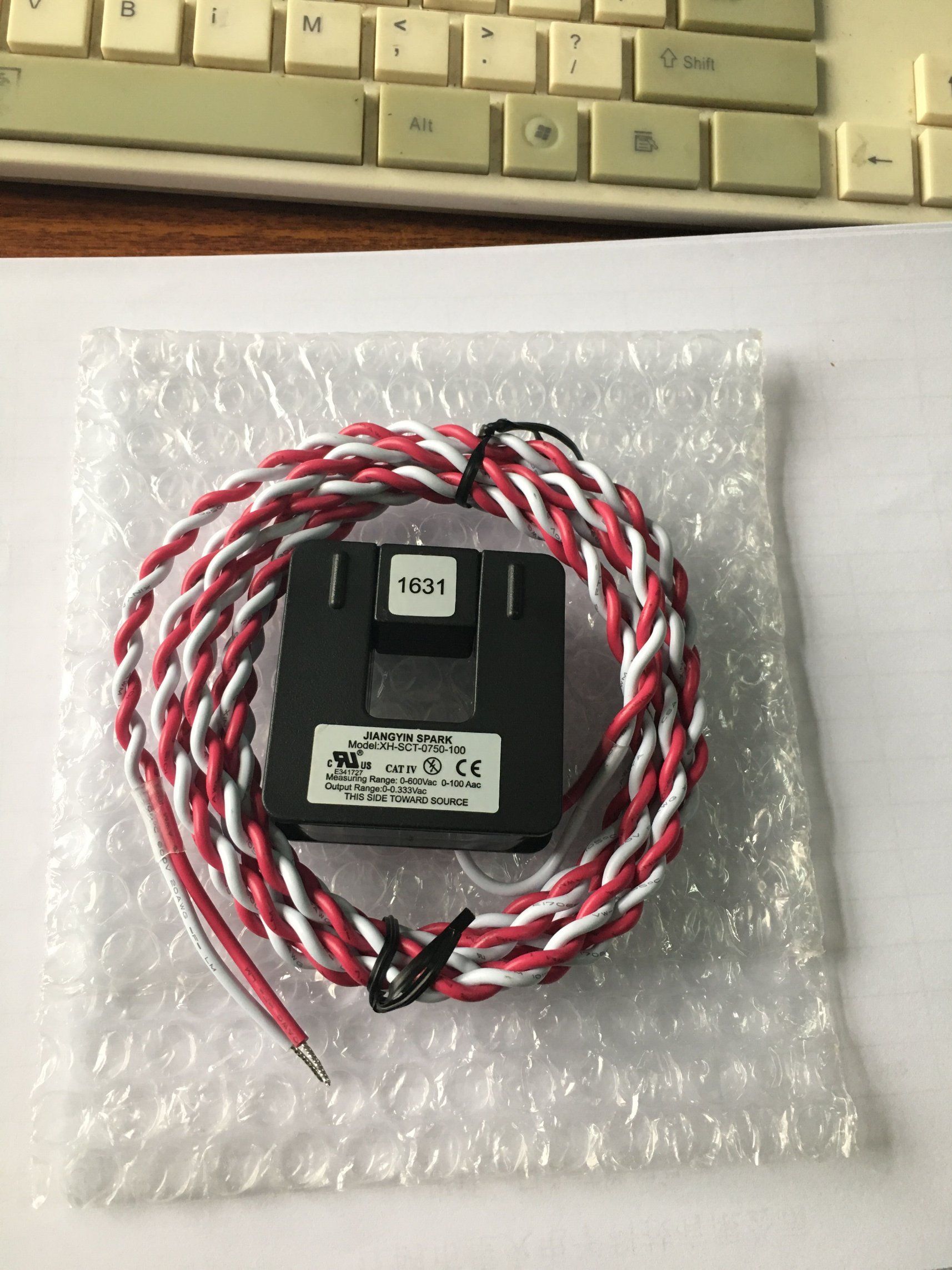 Split Core Current Transformer Xh-Sct-0750-100A/0.33V