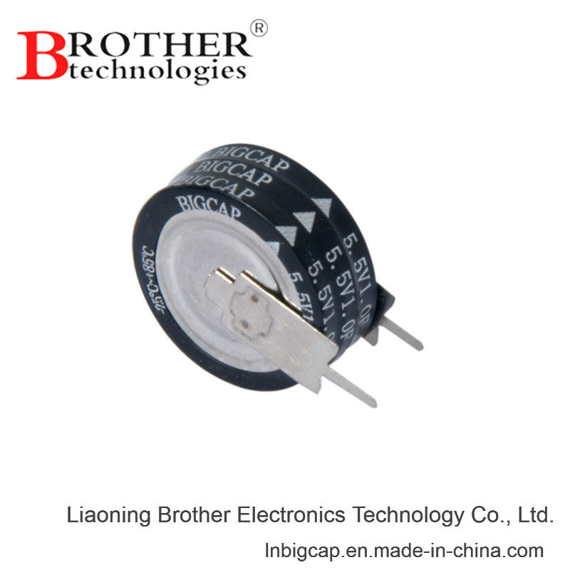 2.0f 3.6V Super Capacitor with High Temperature
