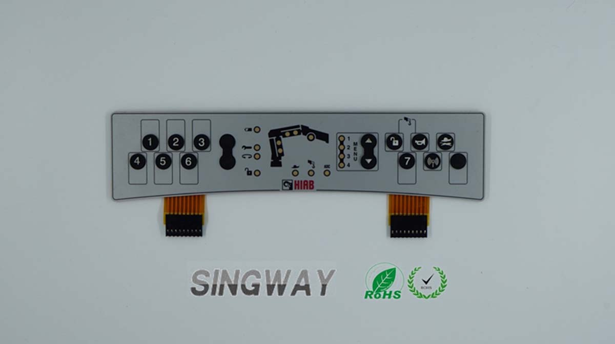 Membrane Keypad with FPC Tail