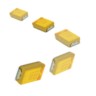 25V 33UF B Case SMD Surface Mount Tantalum Capacitor Tmct02 Yellow