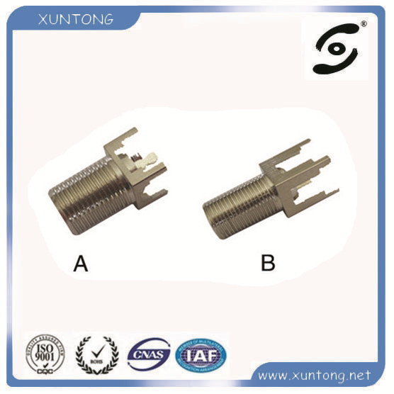 F Male Straight Clamp Type-F Connector