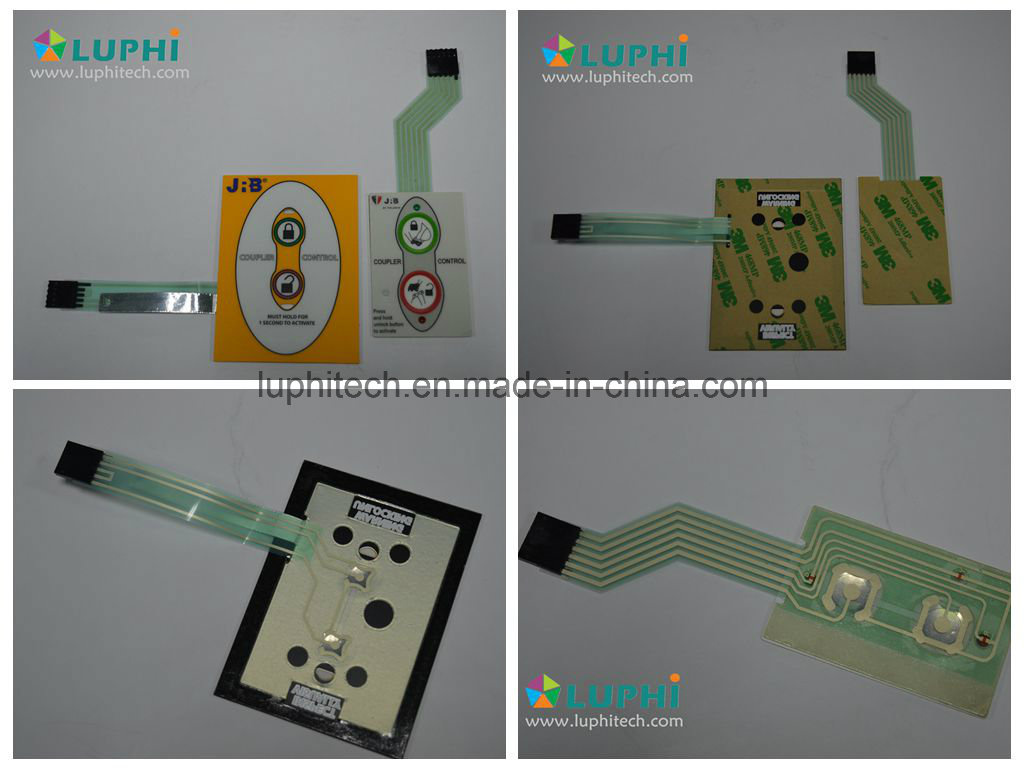Shielding Membrane Switch Graphic Overlay Silk Screen Printing
