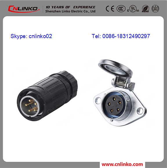 Pin and Socket Connector/12V DC Connector Jack/Electrical Waterproof Connectors