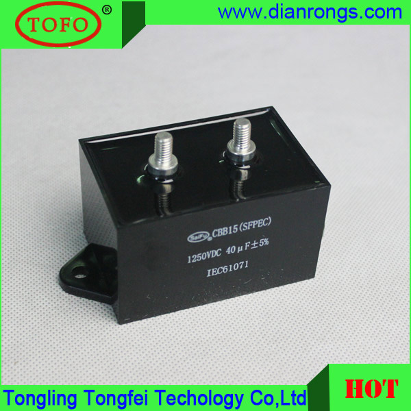 DC Voltage Film Capacitor 1800VDC 2UF Cbb16